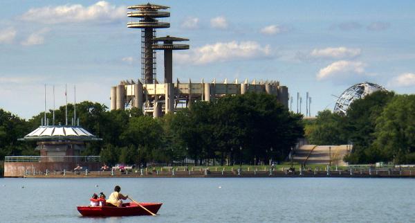 The site of the proposed new MLS Stadium in Queens