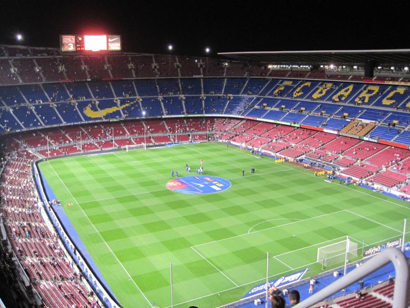 Camp Nou Interactive Seating Chart