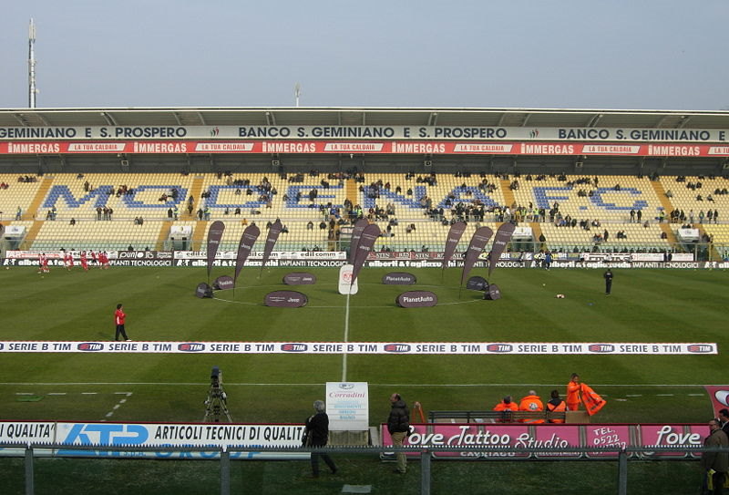 Alberto Braglia stadium, Modena, Italy, April 01, 2023, Fans of Cittadella  during Modena FC vs AS Cittadella - Italian soccer Serie B match Stock  Photo - Alamy