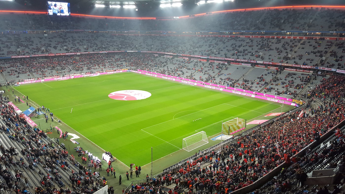 UEFA Champions League Finale in der Allianz Arena in Mün…