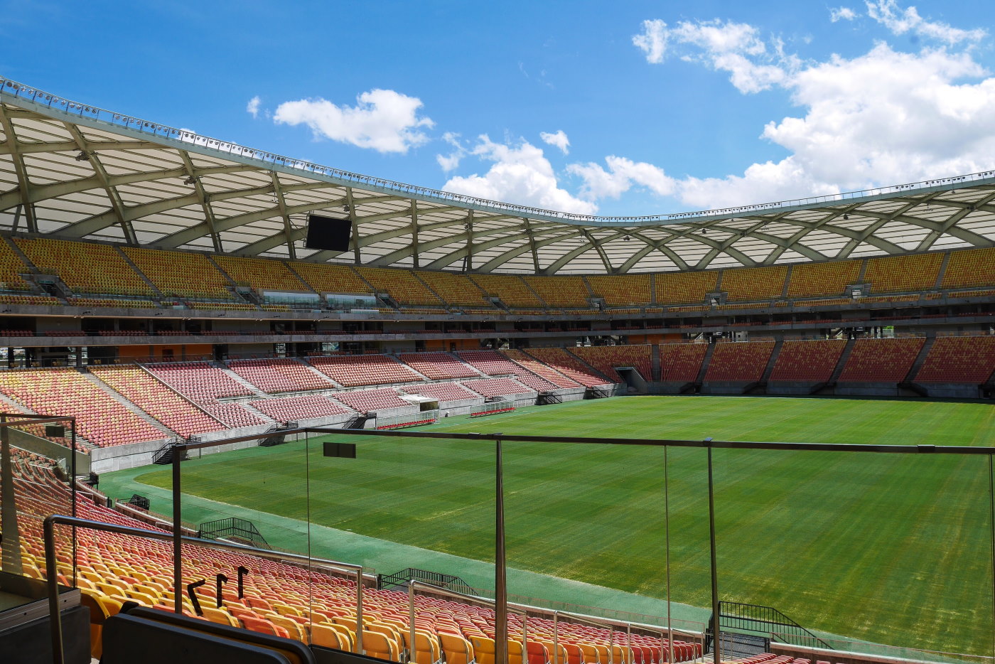 Arena Da AmazÃ´nia is Filled To Capacity for the US Vs Portugal