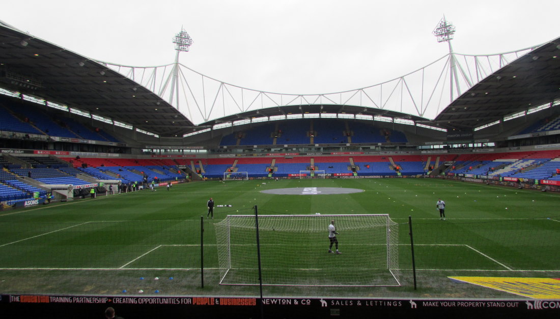 reebok stadium capacity