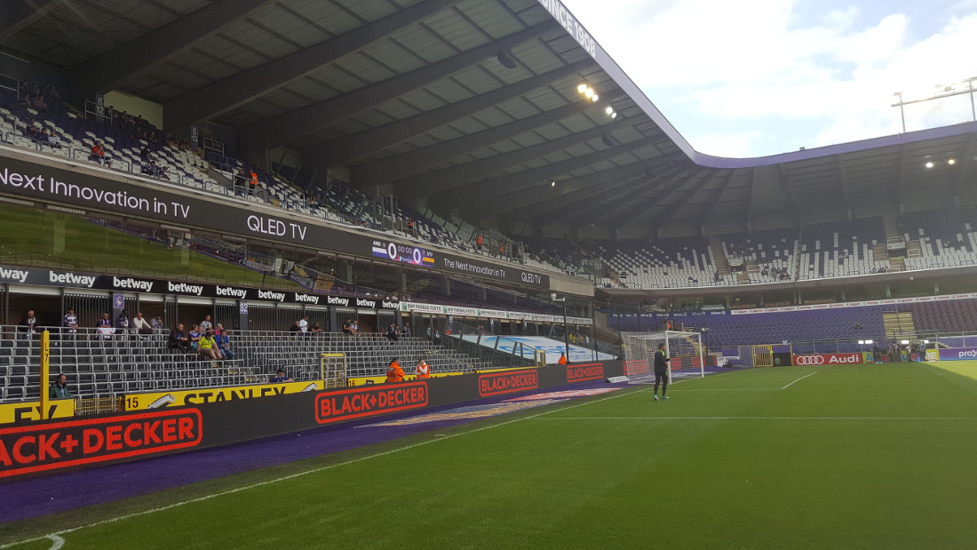 The traveler's drawer: Constant Vanden Stock Stadium: match RSC. ANDERLECHT  - Club BRUGGE KV (1998)