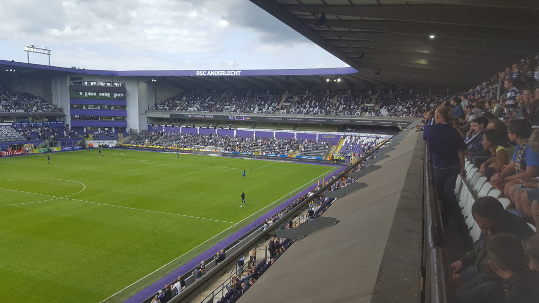 The traveler's drawer: Constant Vanden Stock Stadium: match RSC. ANDERLECHT  - Club BRUGGE KV (1998)