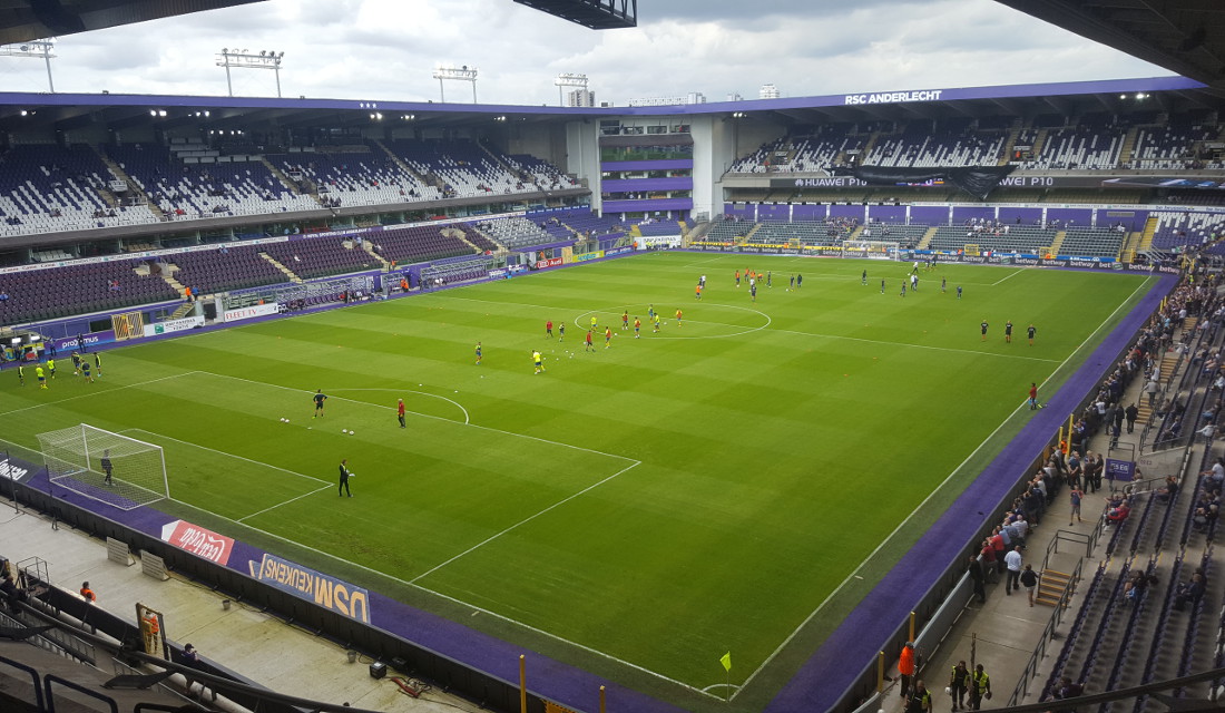 The traveler's drawer: Constant Vanden Stock Stadium: match RSC. ANDERLECHT  - Club BRUGGE KV (1998)