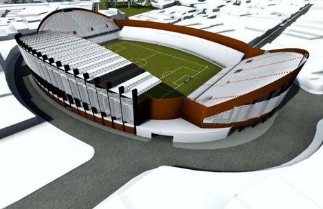 Estadio Alejandro Serrano Aguilar redevelopment proposal