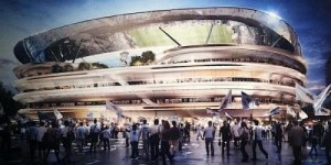 Norman Foster's idea of what the new Bernabéu should look like.