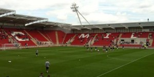 Small but stylish: Rotherham's New York Stadium.