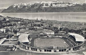 Stade Olympique de la Pontaise in 1954