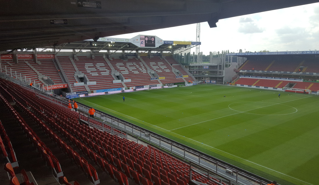 Regenboogstadion Waregem The Stadium Guide