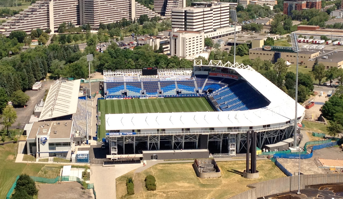 Stade Saputo Seating Chart