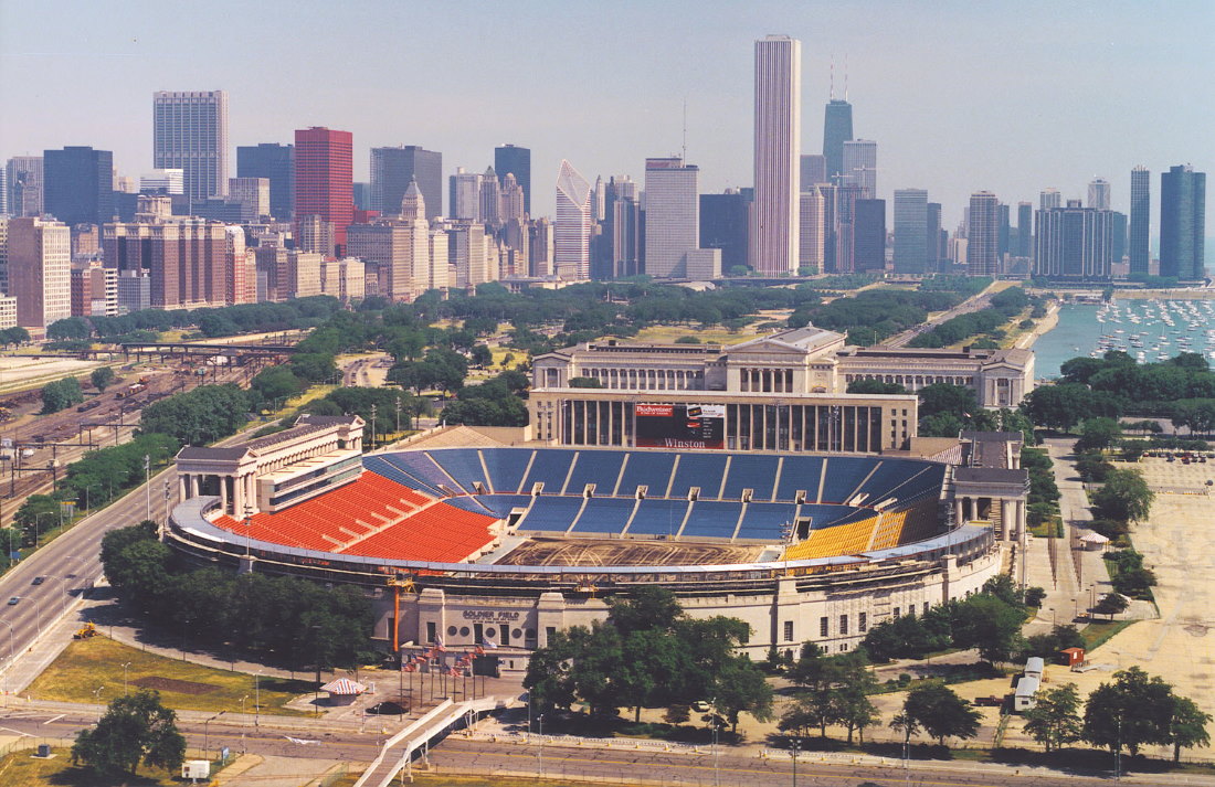 Soldier Field in 1988