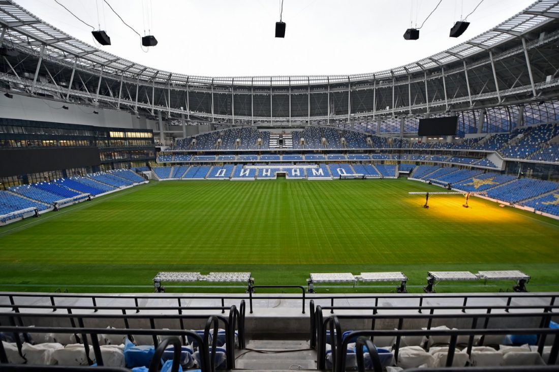 Central Dynamo Stadium FC Dynamo Moscow FC Spartak Moscow Russian