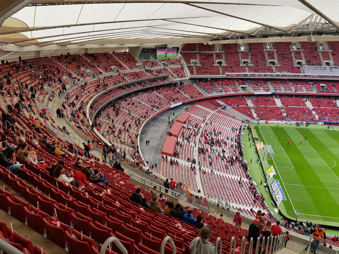 Wanda Metropolitano Seating Chart